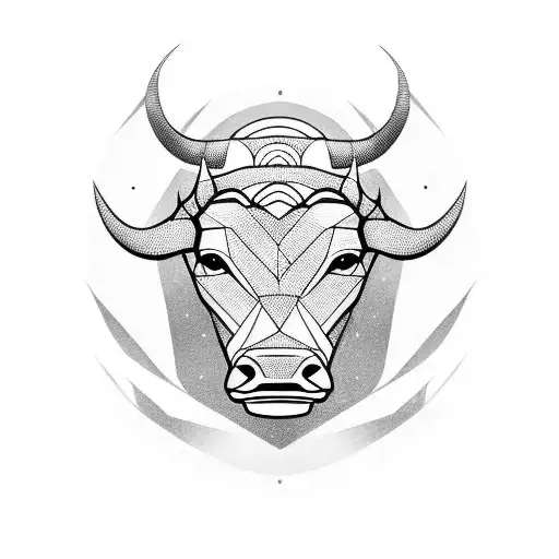 Bull Head Minimal Geometric