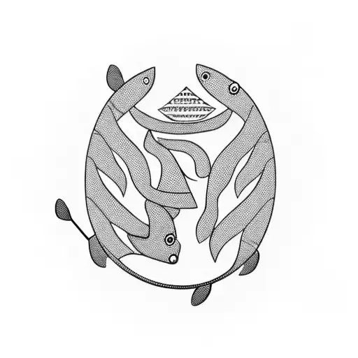 Minimal Fish Pedaling Bicycle Geometric