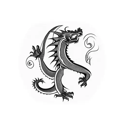 Small And Simple Dragon