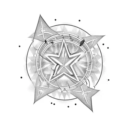 Stars And Music Note