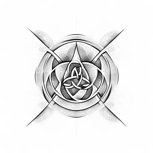 Tree Of Life Triquetra