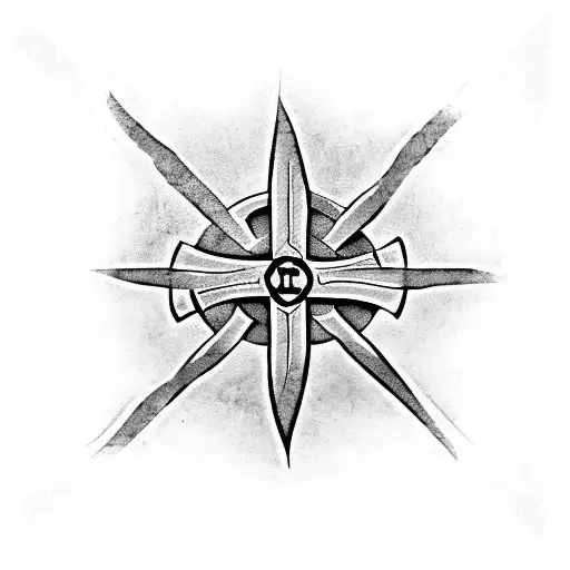 Biohazard Celtic Cross