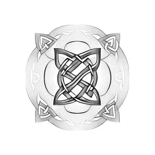 Celtic Knot And Hawaiian