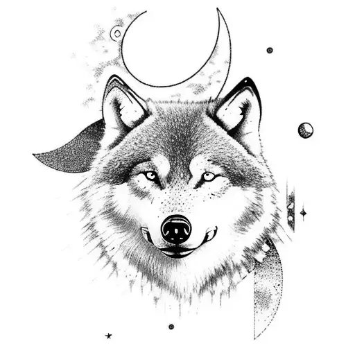 Hatti And Skoll Nordic Wolves Chasing Moon And Sun