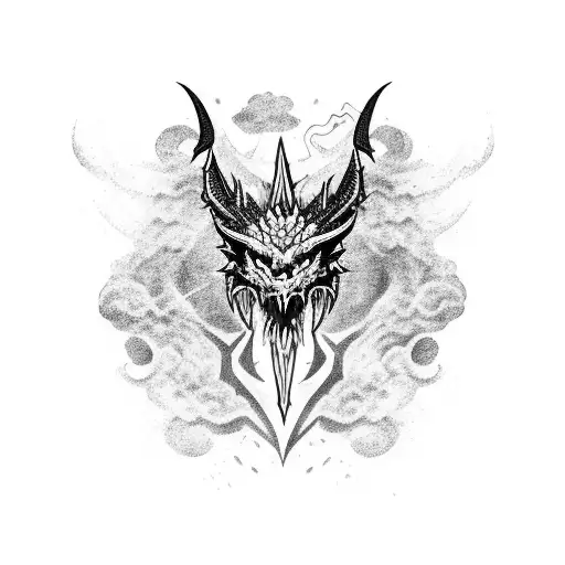 A Dragon Made Of Smoke