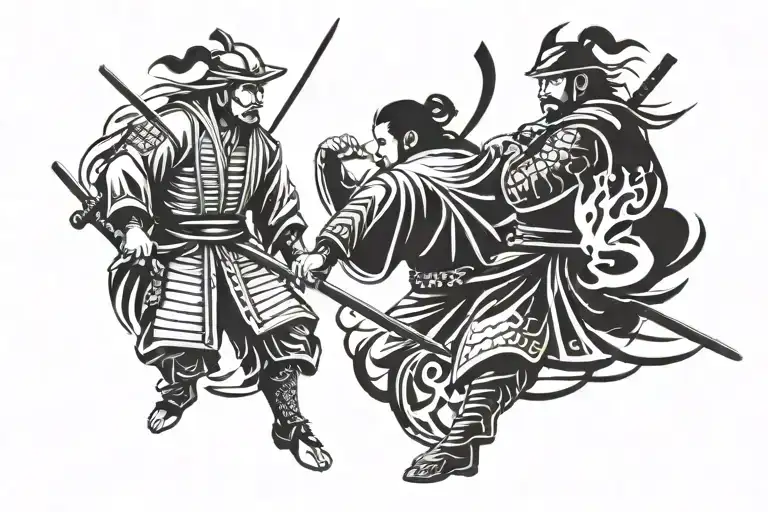 Samurai Fighting