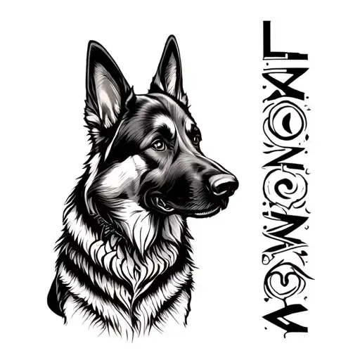 My Dog Named Loka She Is Mali German Shepherd