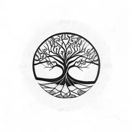 Tree Of Life In Earth