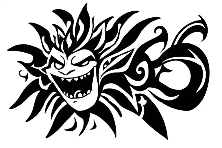 Funny Character Shaped Like