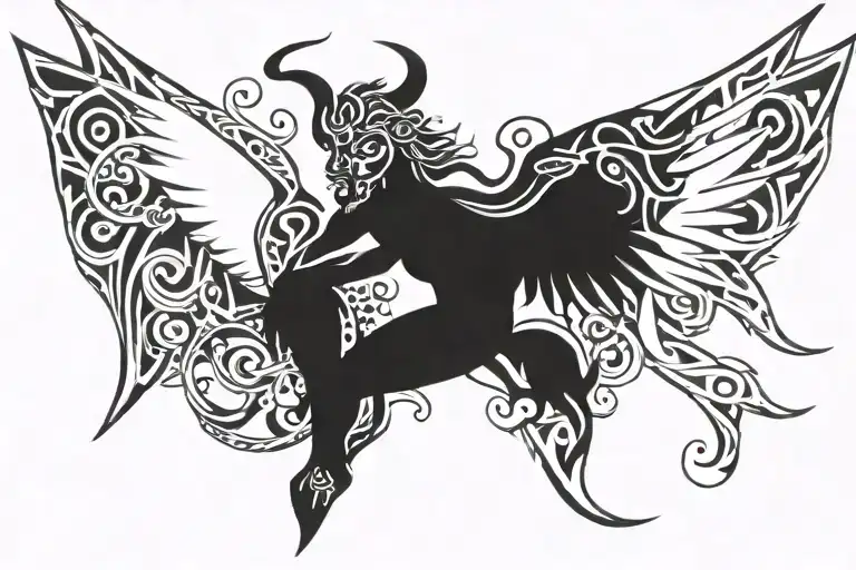 Puerto Rican Angel Half Demon