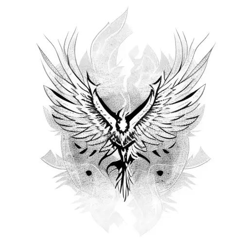 Phoenix Wrapped In Thorns