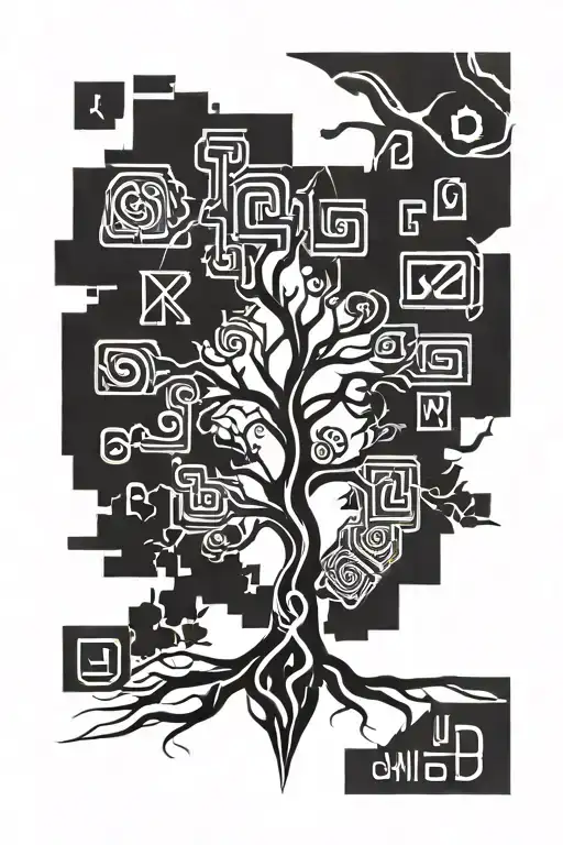 Tree With Letters Jiggyd