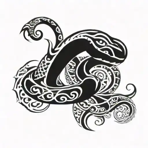 Maori Snake Slithering