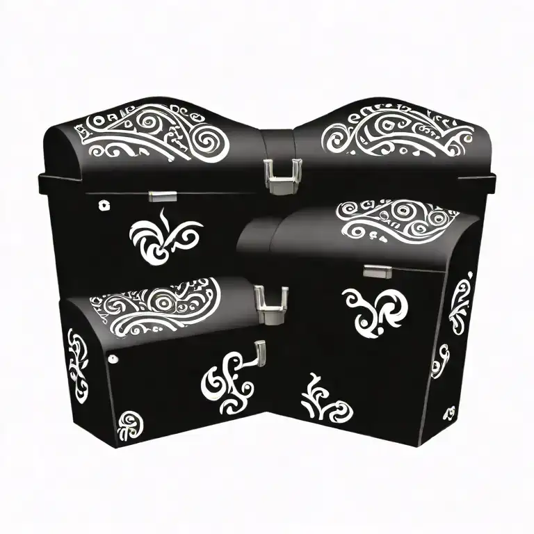Maui Moana Disney Chest Tattoo With Boy And Girl