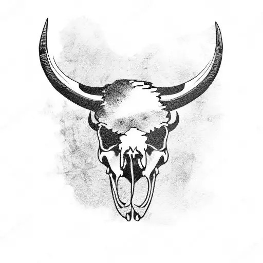 Bison Skull Bones