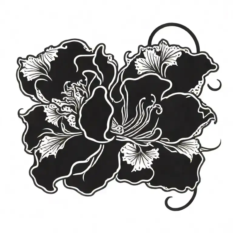 Fishing Hook With Carnation Flower