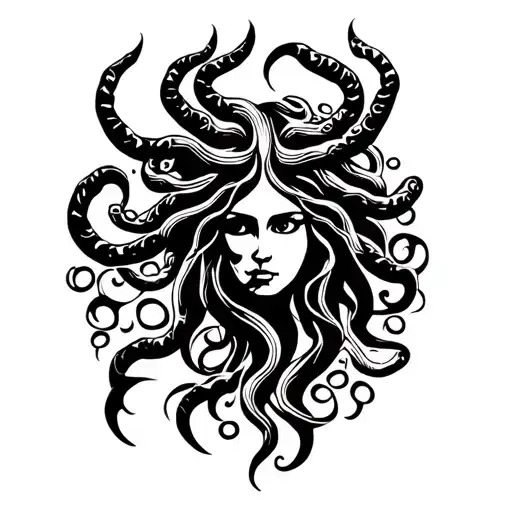 Medusa Greek Mythology Symbols