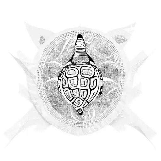 Maori Female Turtle With Bow