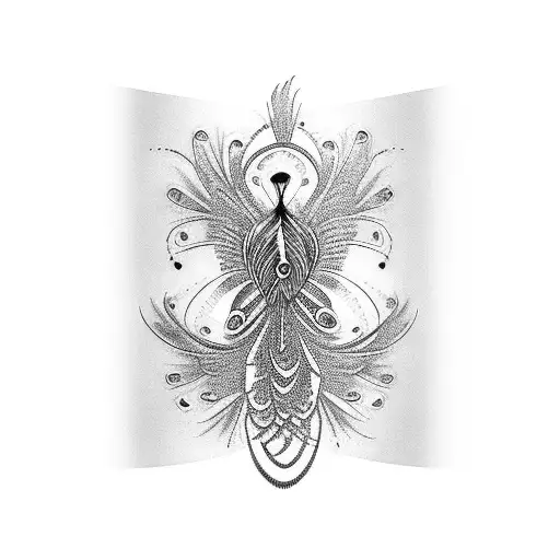 Peacock Forearm Band