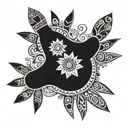 Henna Tattoo Design For Hands