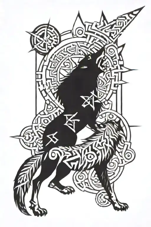 Wolf And Runes