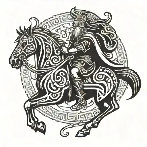 Odin Riding Sleipnir