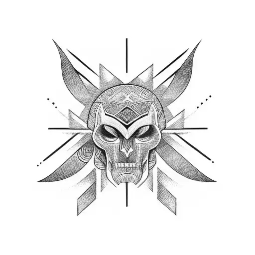 Black Half Sleeve Lines