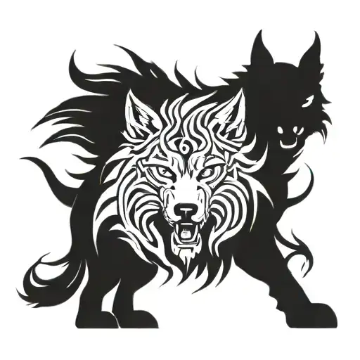 Cerberus Wolf Fire Rising