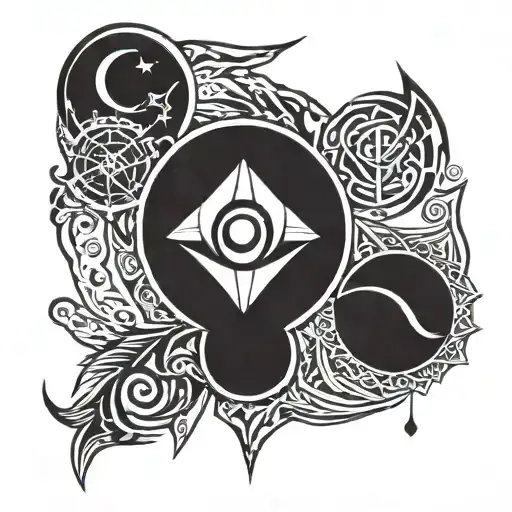 Leo Libra Pisces Sign Mixed Together