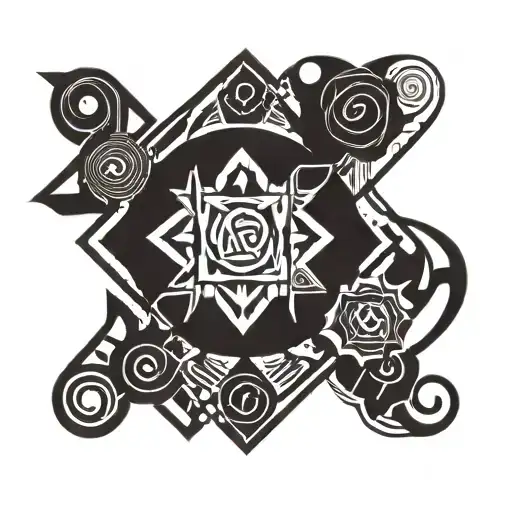 Hugo Y Mario Inspired Design Featuring