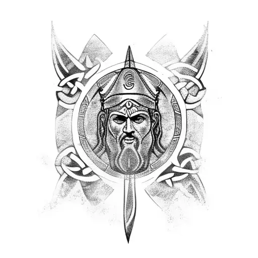 Celtic Stoic Warrior