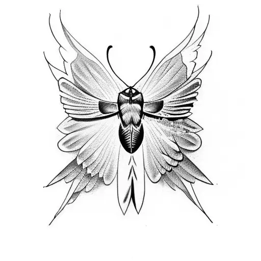 Hawk Moth Death's Head