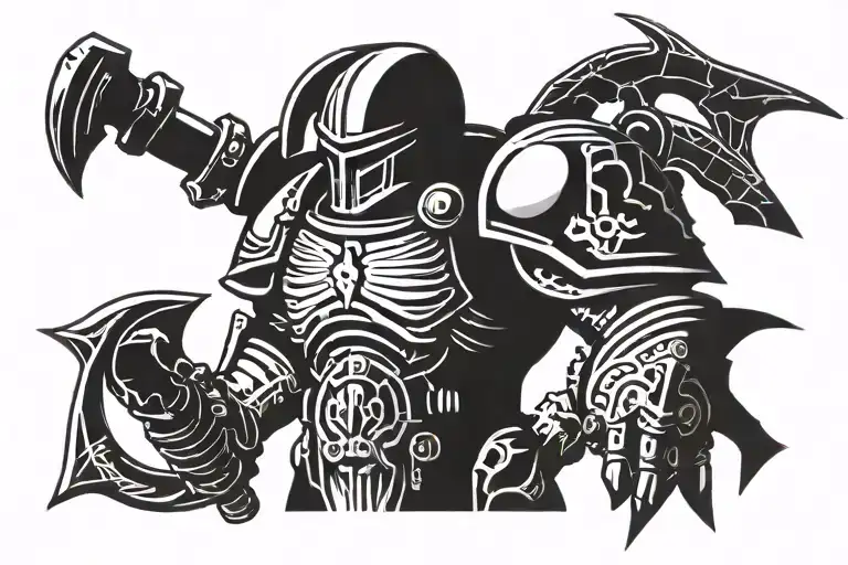 Warhammer Space Marine Themed