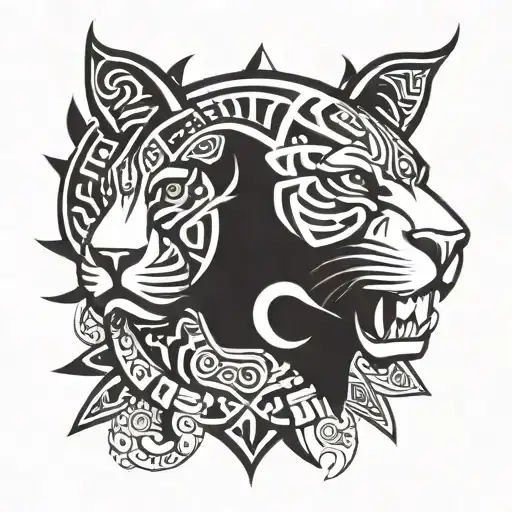 Aztec Jaguar Warrior