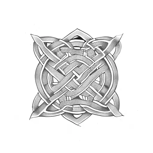 Celtic Knotwork Snake