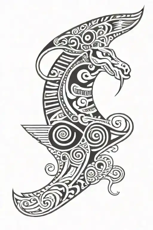 Tribal Egyptian Full Sleeve Depicting Life