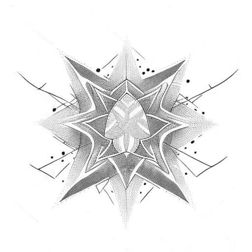 Star Long Weird Lines