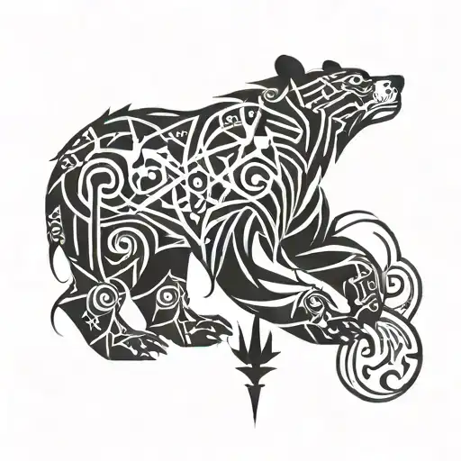 Minimalist Kingdom Hearts Combined With Bear