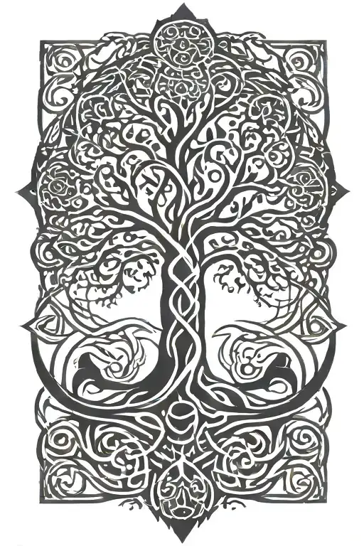 Yggdrasil With Trihorn