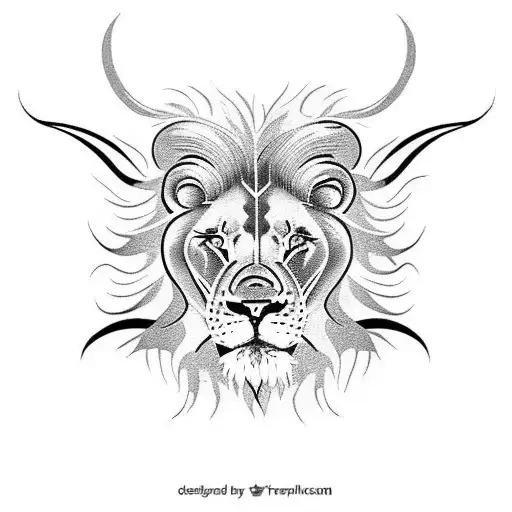 Lion Bull Fire