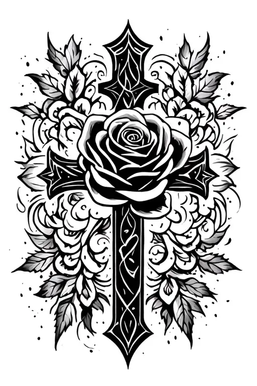 Rose And Cross