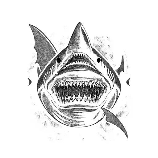 Shark With Cape Cod As Tail Fin