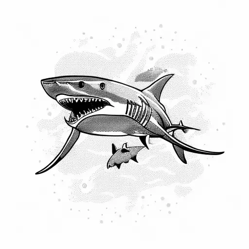 Shark With Cape Cod Arm