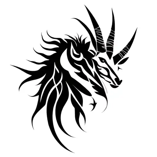 Capricorn Zodiac Signs Merged