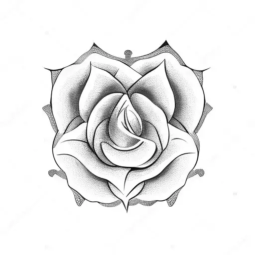 Gothic Neotribal Roses