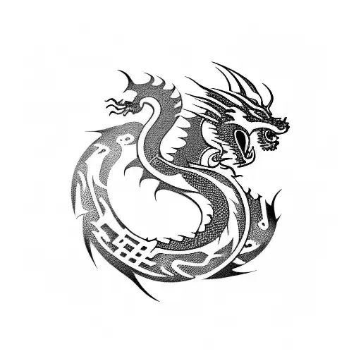 Dragon Sleeve All Black