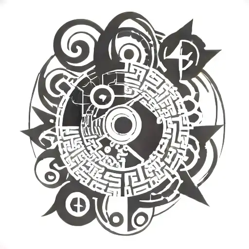 Circle Made Of Letters