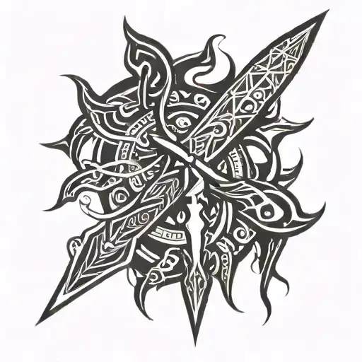 Samauri Sword Piercing