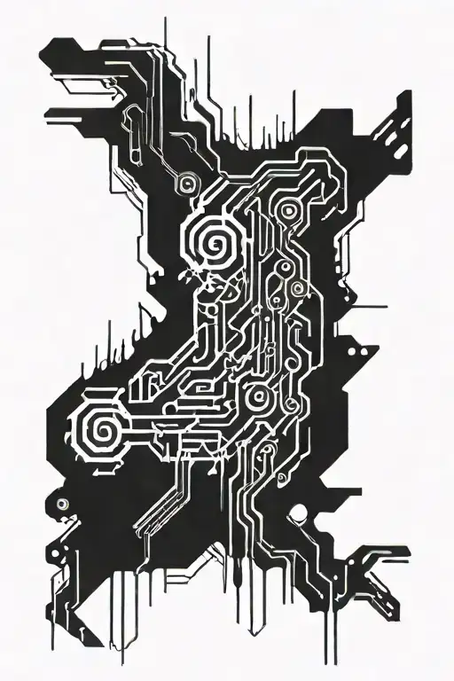 Eletric Circuits Cyberpunk Style