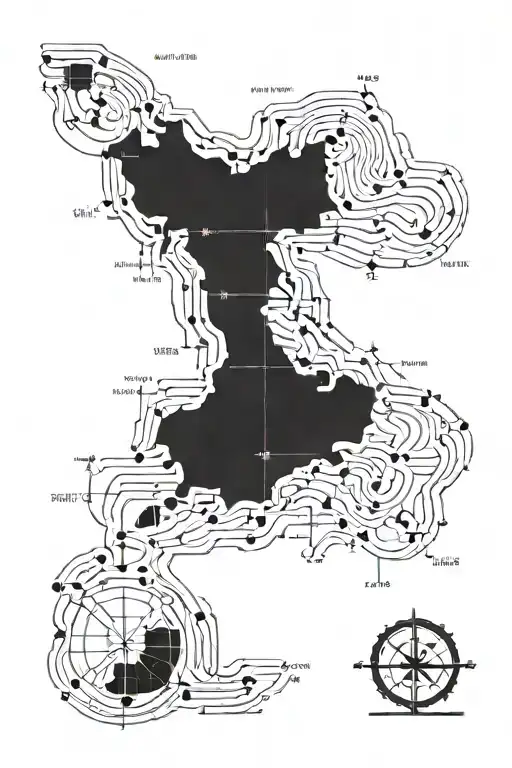 Greenwich Meridian Line With Map Of Uk Map Outline